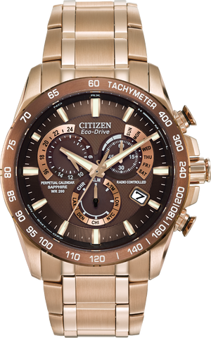 Citizen Eco Drive Perpetual Chrono A-T Men's Watch AT4106-52X