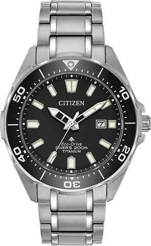 Citizen Eco Drive Promaster Super Titanium Diver Men's Watch BN0200-56E