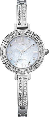 Citizen Eco Drive SILHOUETTE CRYSTAL Women's Watch EM0860-51D