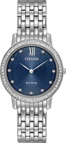 Citizen Eco-Drive Silhouette Crystal Women's Watch EX1480-58L