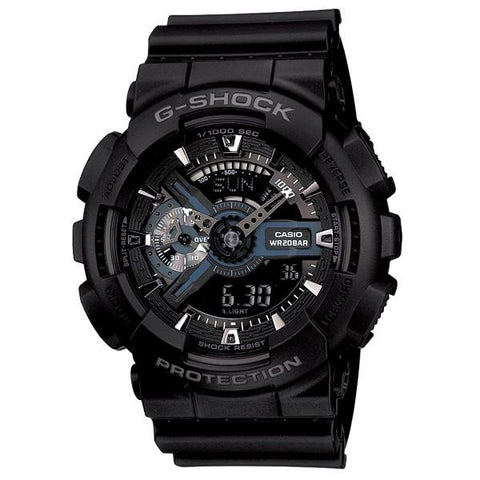 G-Shock Ana-digi World Time Black Dial Men's watch GA110-1B