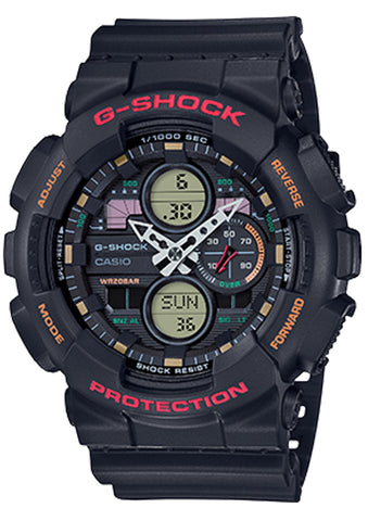 G-Shock Analog-Digital Black Men's Watch GA140-1A4