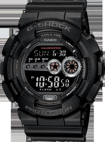 G-Shock X-Large Black Multi-Functional Digital Sport Men's Watch GD100-1B