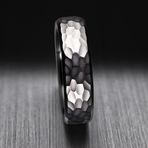 10, 14 Karat 8mm Solid Gold High Polish Rounded Lux Band