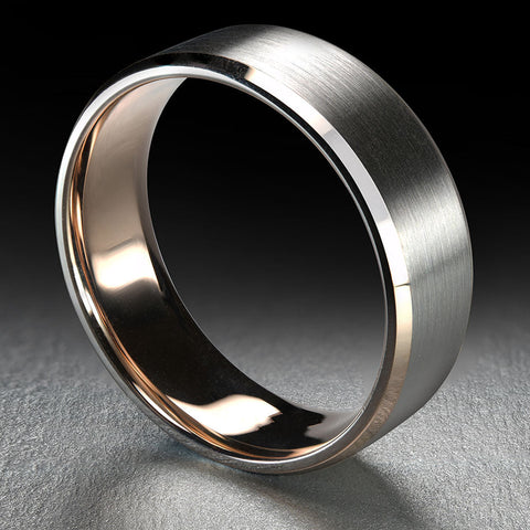 10, 14 Karat 6mm Solid Gold High Polish Rounded Lux Band