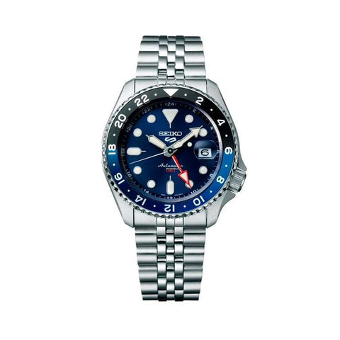 Seiko 5 Sports ‘Blueberry’ GMT Automatic Men's Watch SSK003K1
