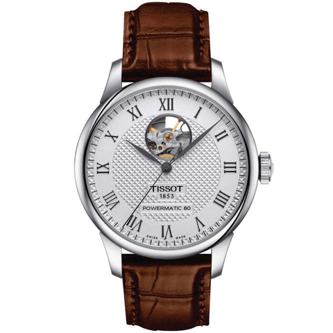 Tissot Le Locle Powermatic 80 Open Heart Automatic Men's Watch T0064071603301