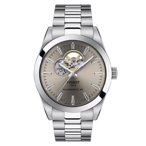Tissot Gentleman Powermatic 80 Open Heart Automatic Men's Watch T1274071108100