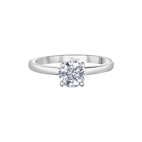 0.50CT Canadian Diamond Solitaire Ring in 10K White Gold