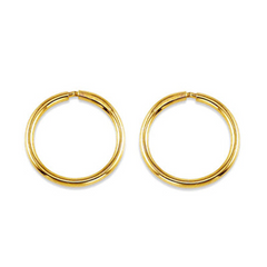 10K Yellow Gold Sleeper Earrings