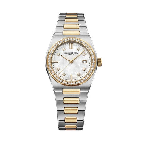 Raymond Weil A.R.T. Date Quartz Women's Watch 1250-SPS-97081