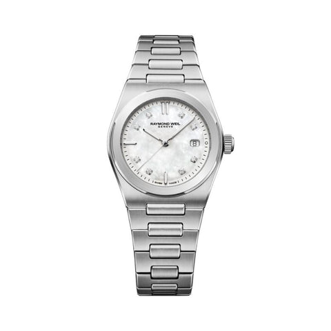 Raymond Weil A.R.T. Date Quartz Women's Watch 1250-ST-97081