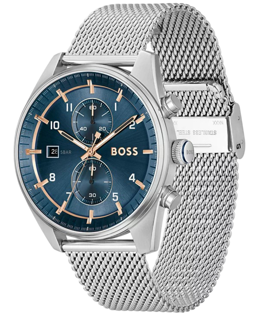 Hugo Boss Skytraveller Quartz Chrono Men&#39;s Watch 1514149