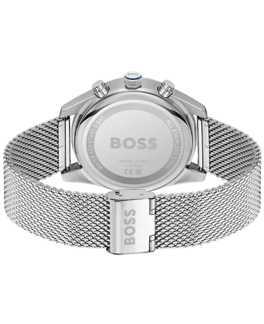 Hugo Boss Skytraveller Quartz Chrono Mens Watch 1514149