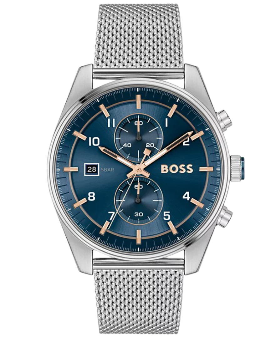 Hugo Boss Skytraveller Quartz Chrono Men&#39;s Watch 1514149