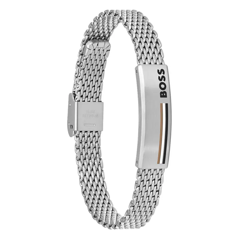 Hugo Boss Jewellery Men's Alen Stainless Steel Mesh Bracelet