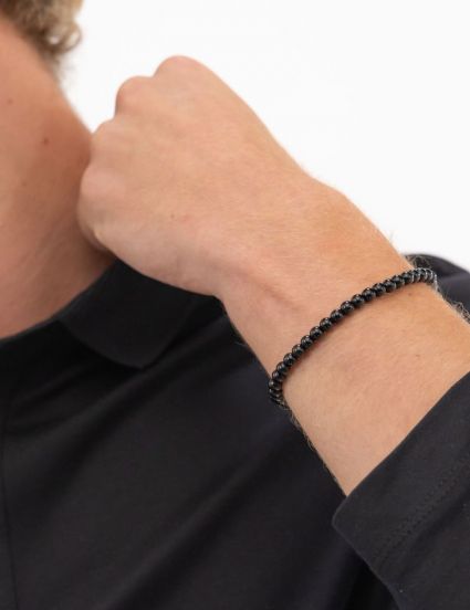 Hugo Boss Jewellery Men&#39;s Sphere Beads Bracelet 1580789M