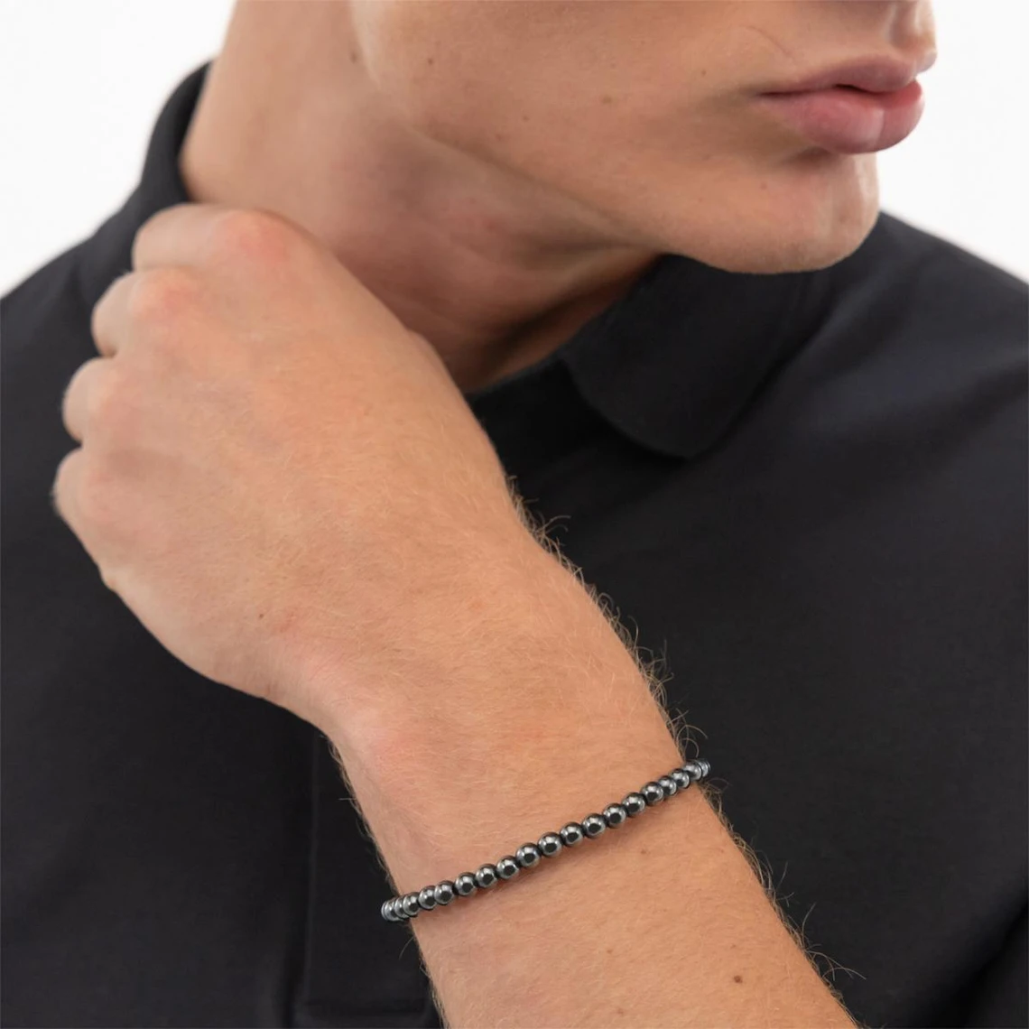 Hugo Boss Jewellery Men&#39;s Sphere Beads Bracelet 1580790M