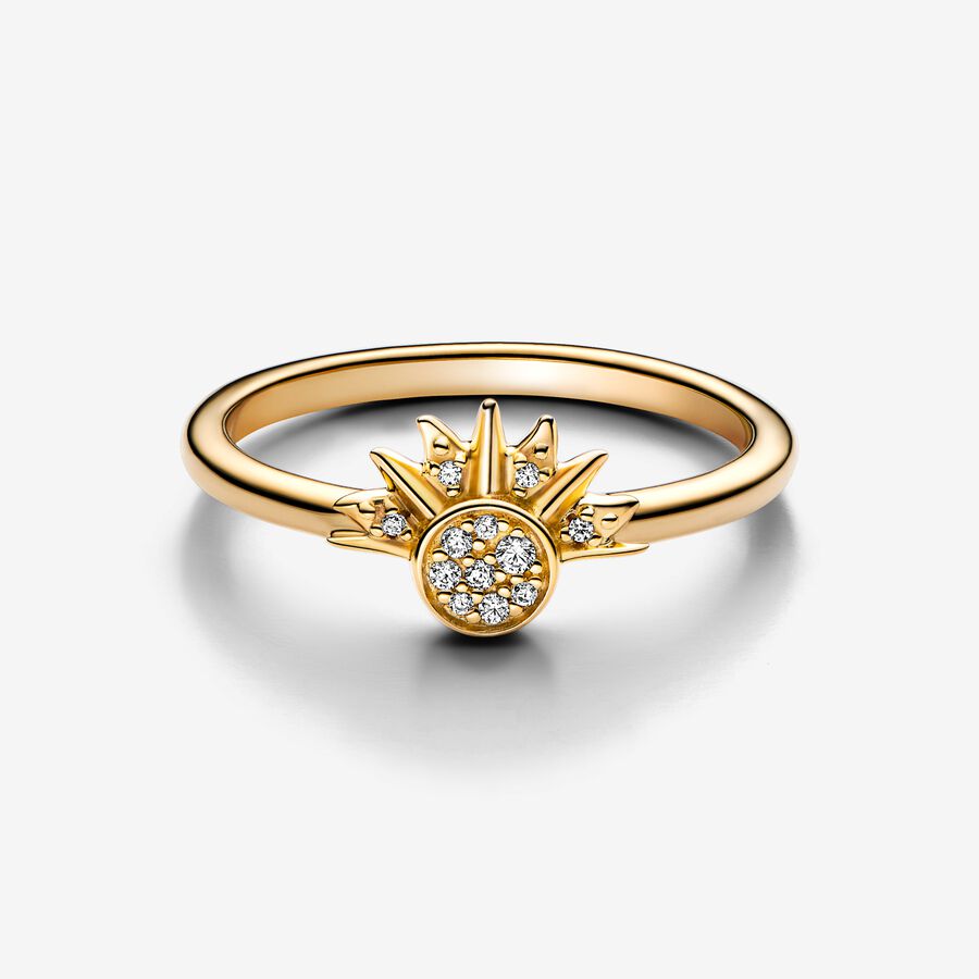 Pandora Celestial Sparkling Sun Ring