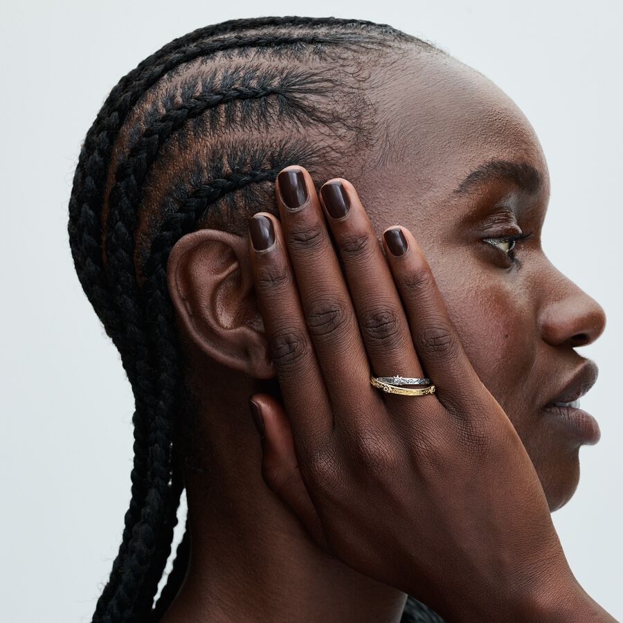 Pandora Game of Thrones Spinning Astrolabe Ring