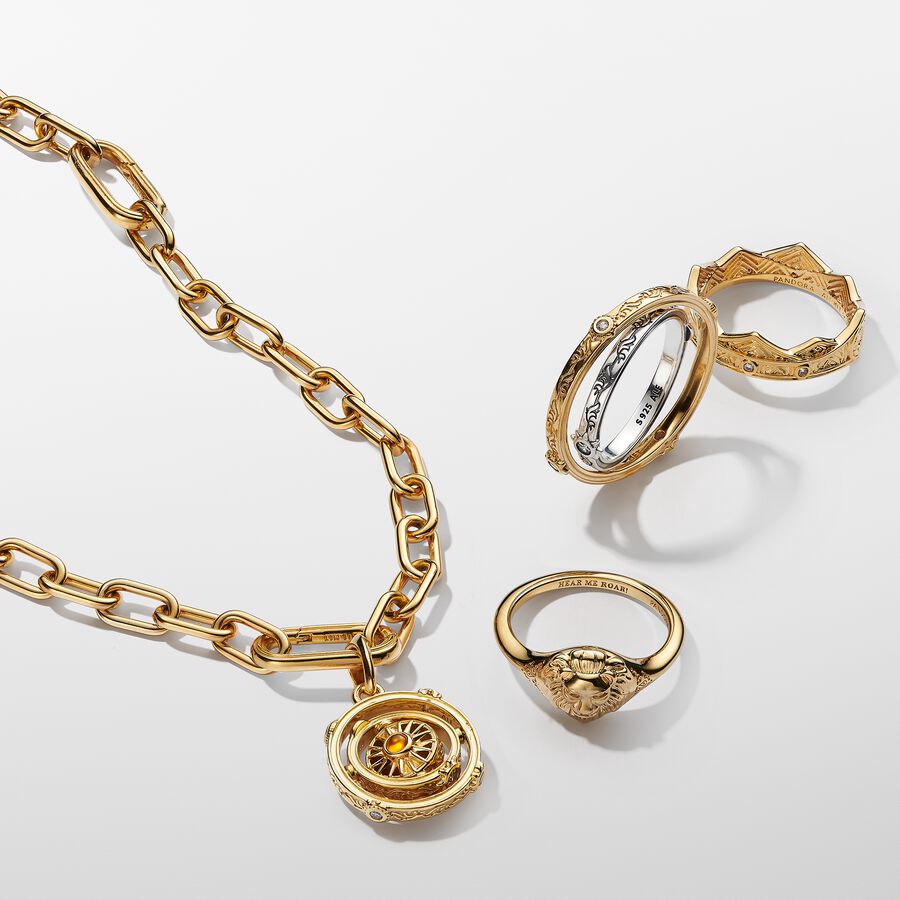 Pandora Game of Thrones Spinning Astrolabe Ring