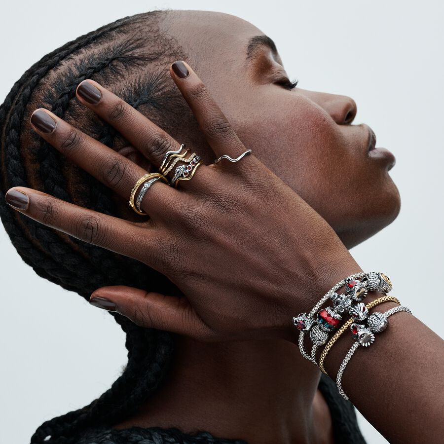 Pandora Game of Thrones Spinning Astrolabe Ring