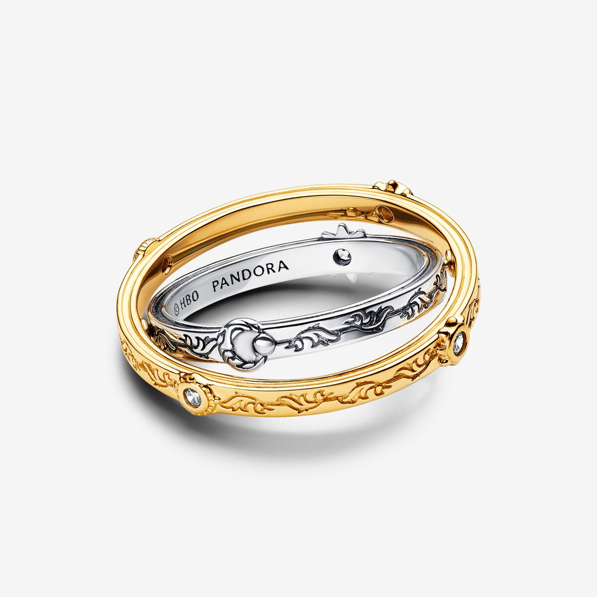 Pandora Game of Thrones Spinning Astrolabe Ring