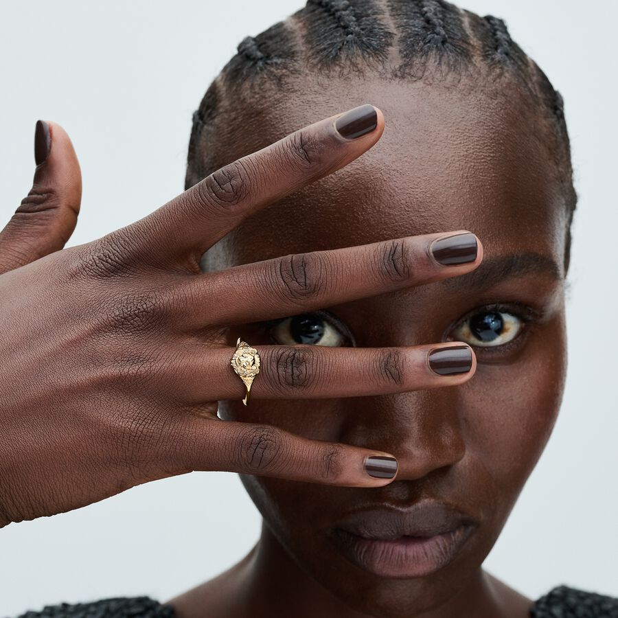 Pandora Game of Thrones Lannister Lion Ring