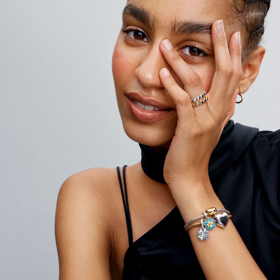 Pandora Row of Hearts Ring 163427C00