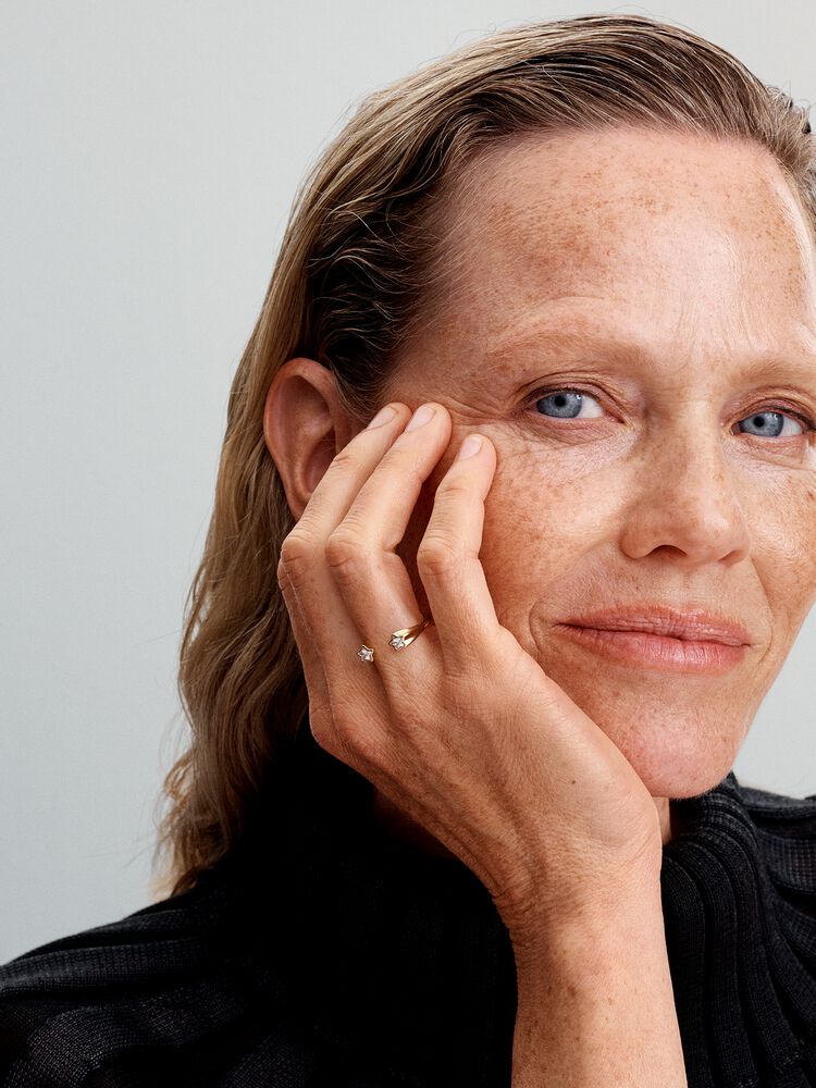 Pandora Shooting Stars Gold Plated Open Ring