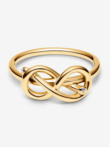 Pandora Infinity Knot Ring