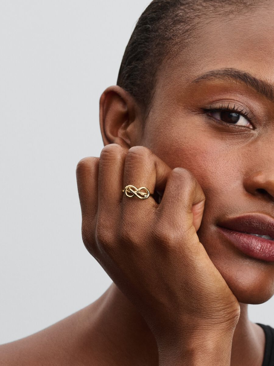 Pandora Infinity Knot Ring