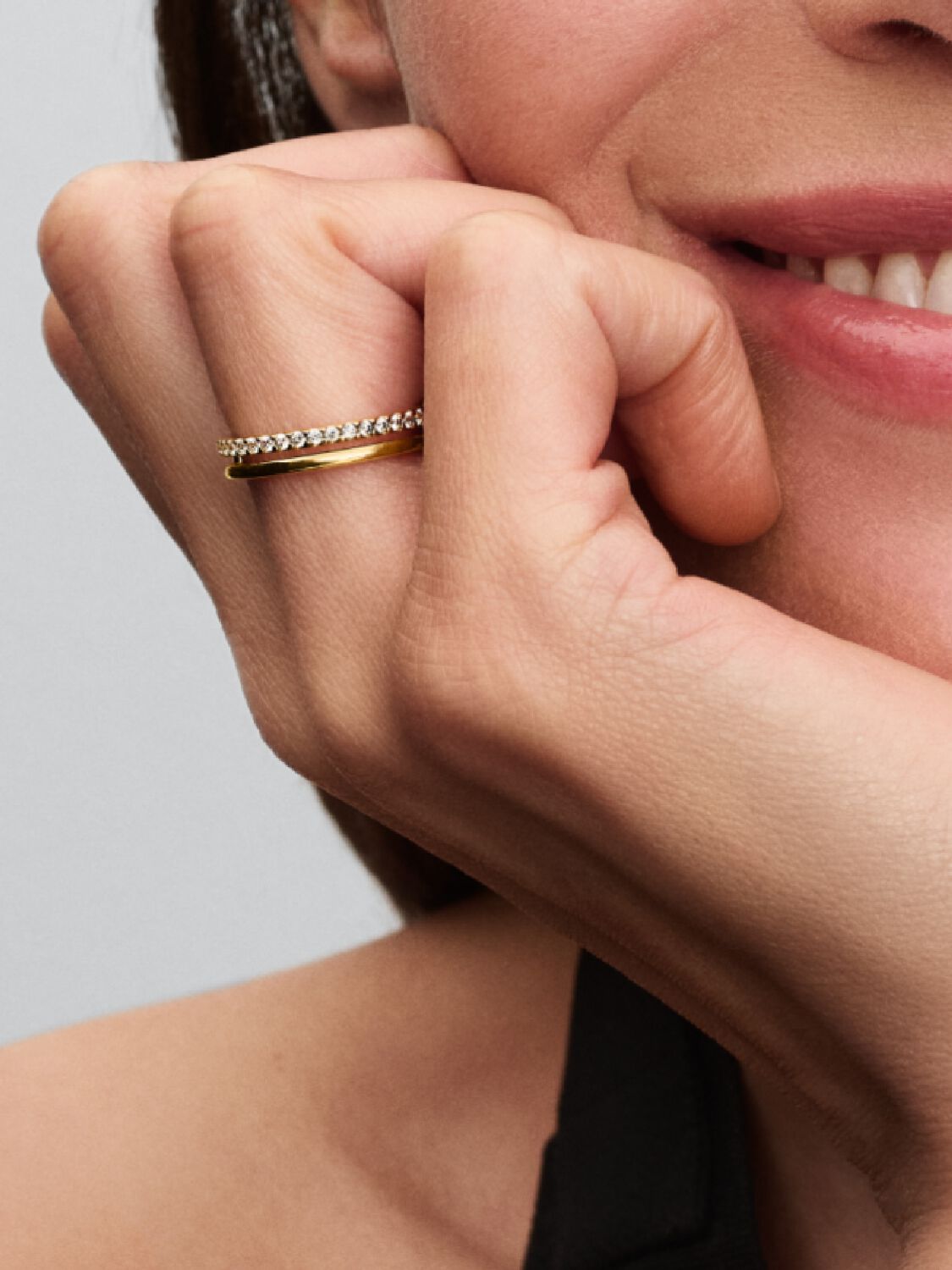 Pandora Double Band Ring