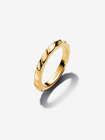 Pandora Rippled Band Ring