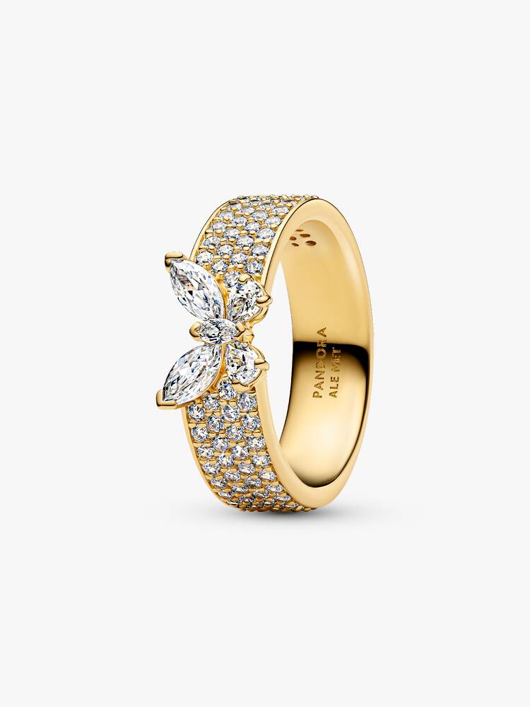 Pandora Sparkling Butterfly Bold Ring