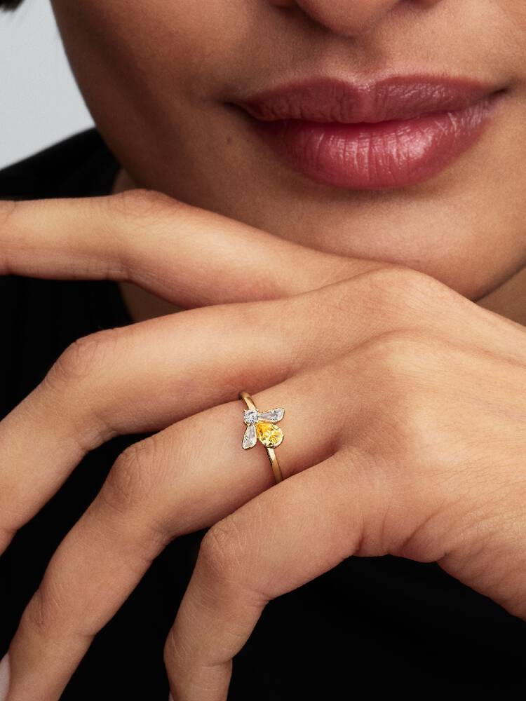 Pandora Honey Bee Ring