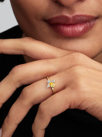 Pandora Honey Bee Ring