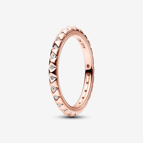 Pandora ME Pyramids Rose Ring