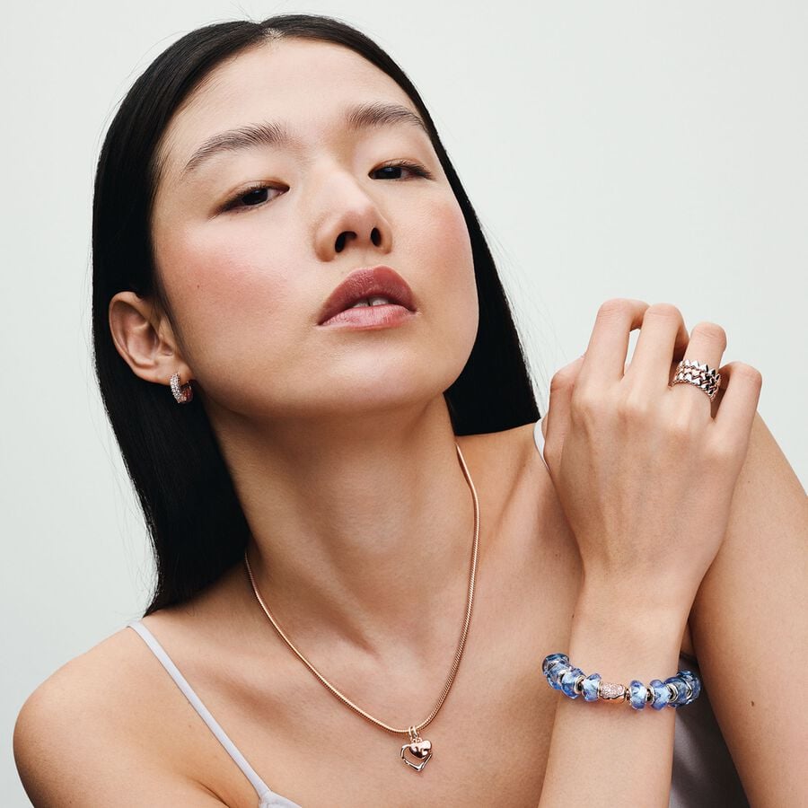 Pandora Row of Hearts Ring 183427C00