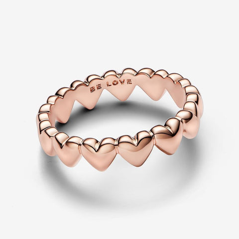 Pandora Row of Hearts Ring 183427C00