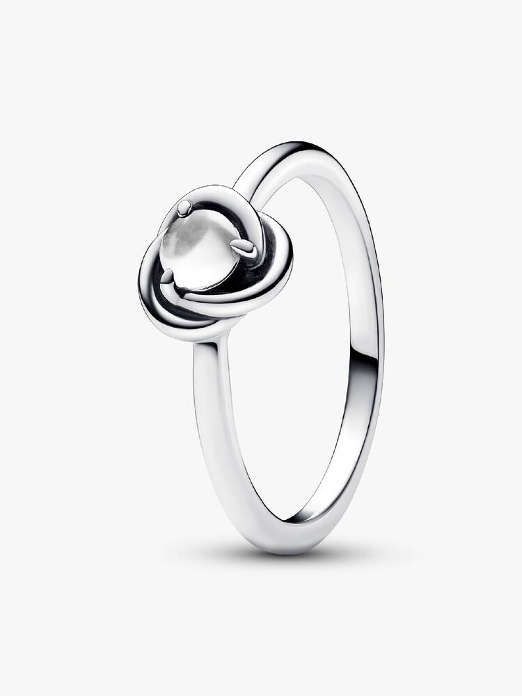 Pandora April Birthstone Eternity Circle Ring