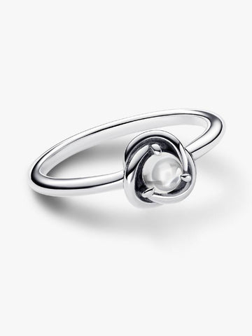 Pandora April Birthstone Eternity Circle Ring