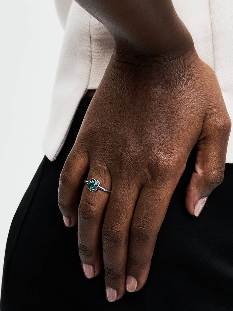 Pandora May Birthstone Eternity Circle Ring