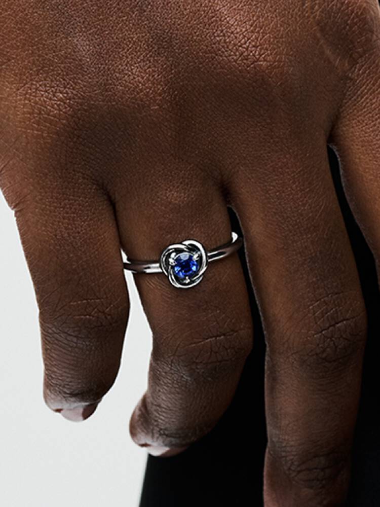Pandora September Birthstone Eternity Circle Ring