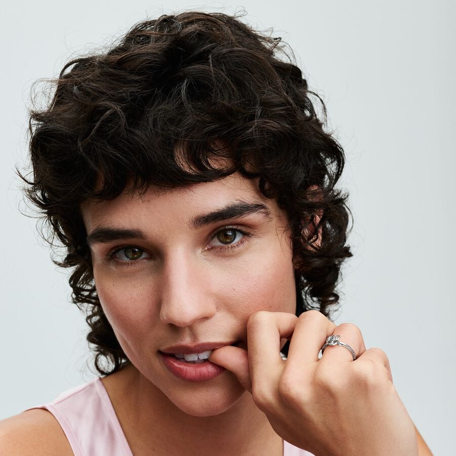 Pandora Rose in Bloom Ring