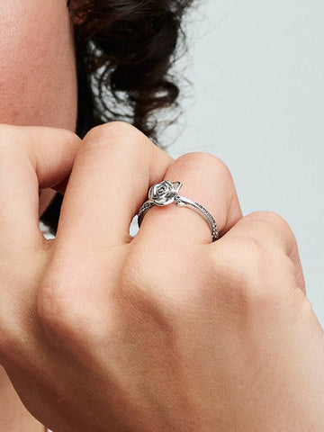 Pandora Rose in Bloom Ring