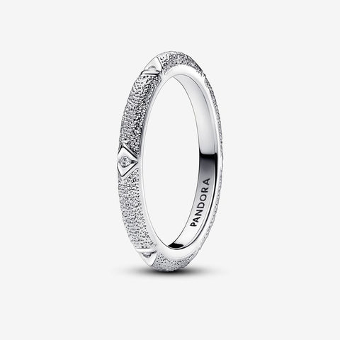Pandora ME Texture & Stones Silver Ring