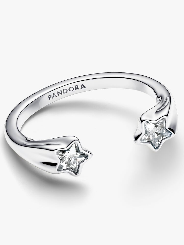 Pandora Shooting Stars Open Ring