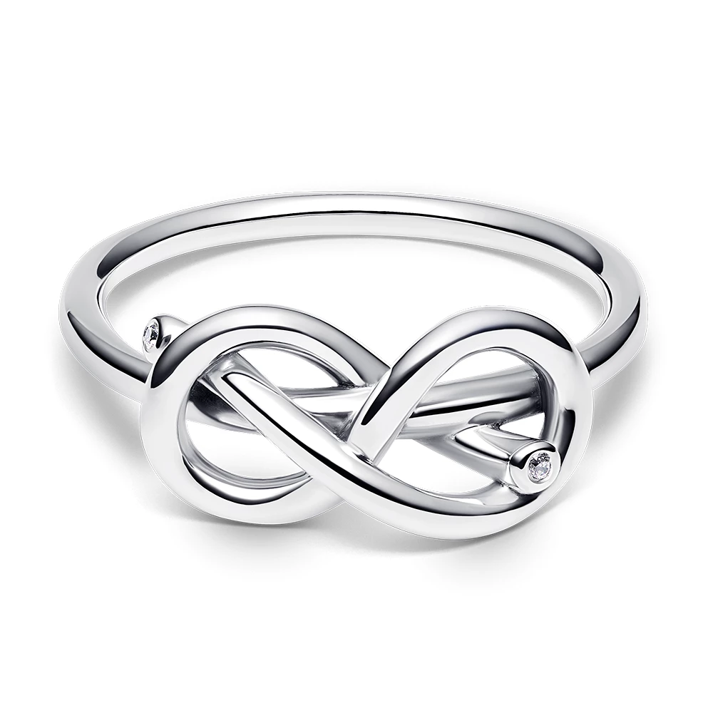 Pandora Infinity Knot Sterling Silver Ring