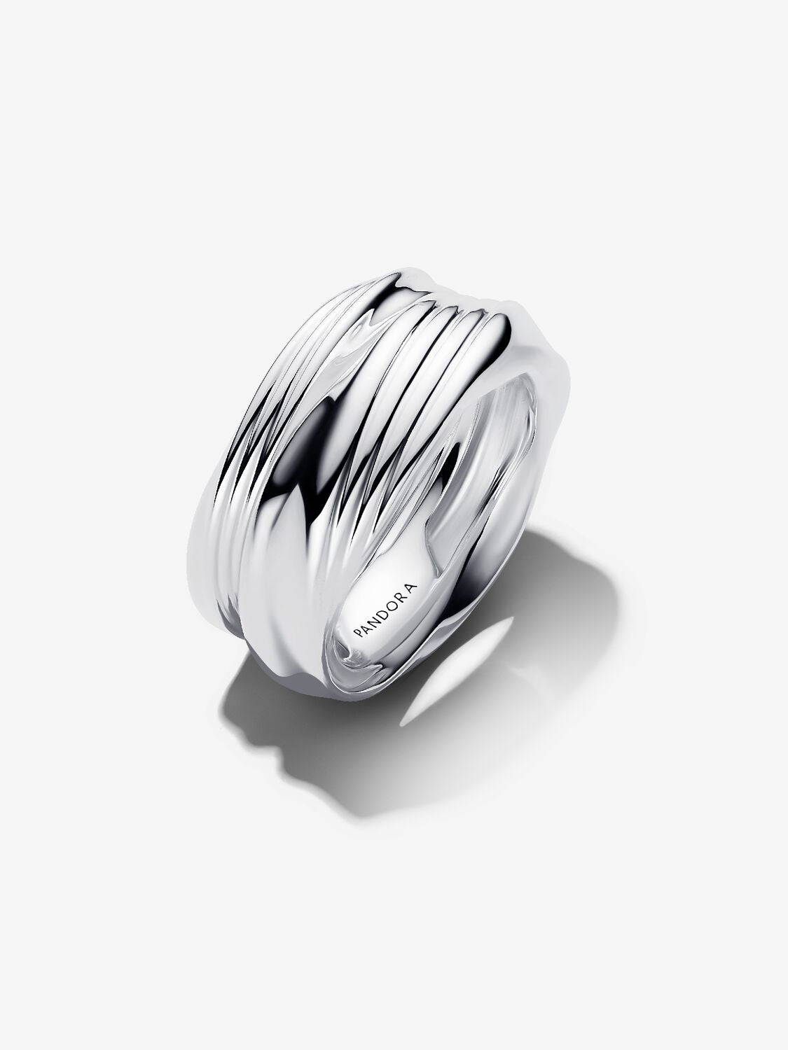 Pandora Twisted Double Ring
